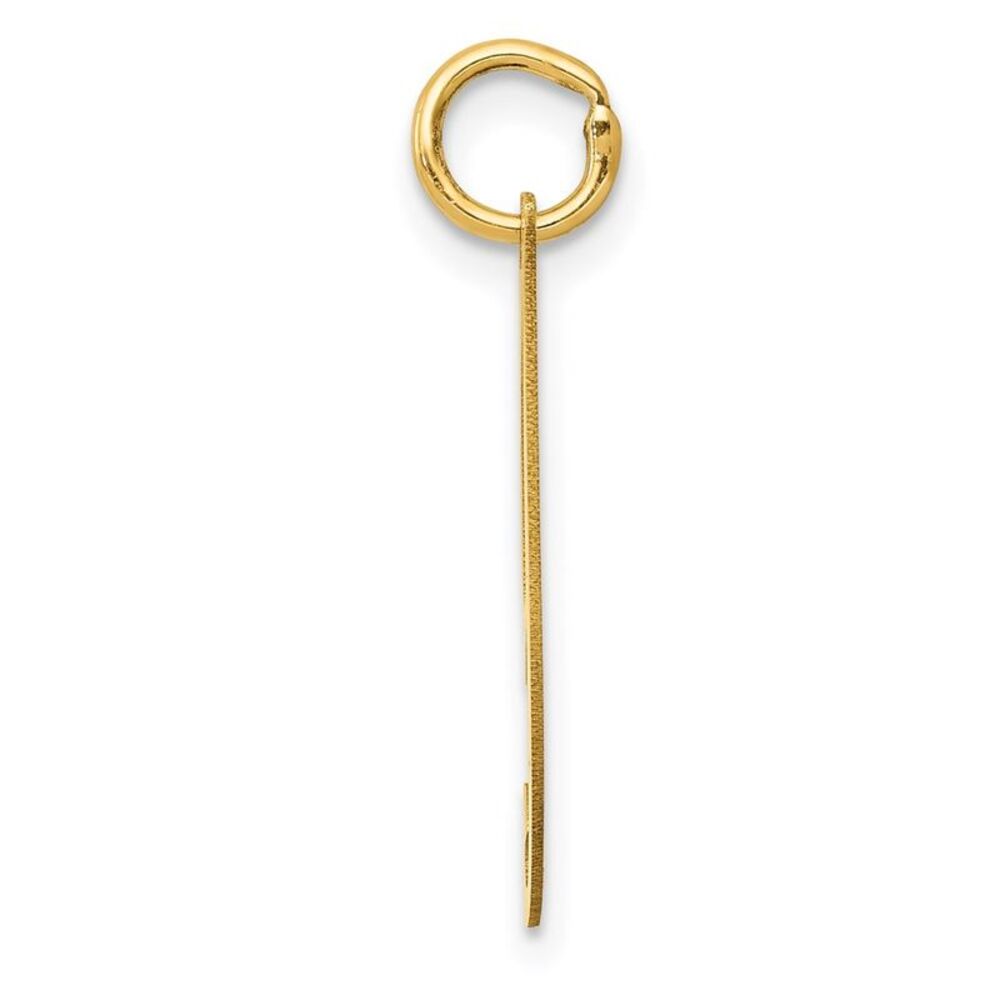 Kazi Luxury 14k Yellow Gold Medium Fancy Script L… - image 2